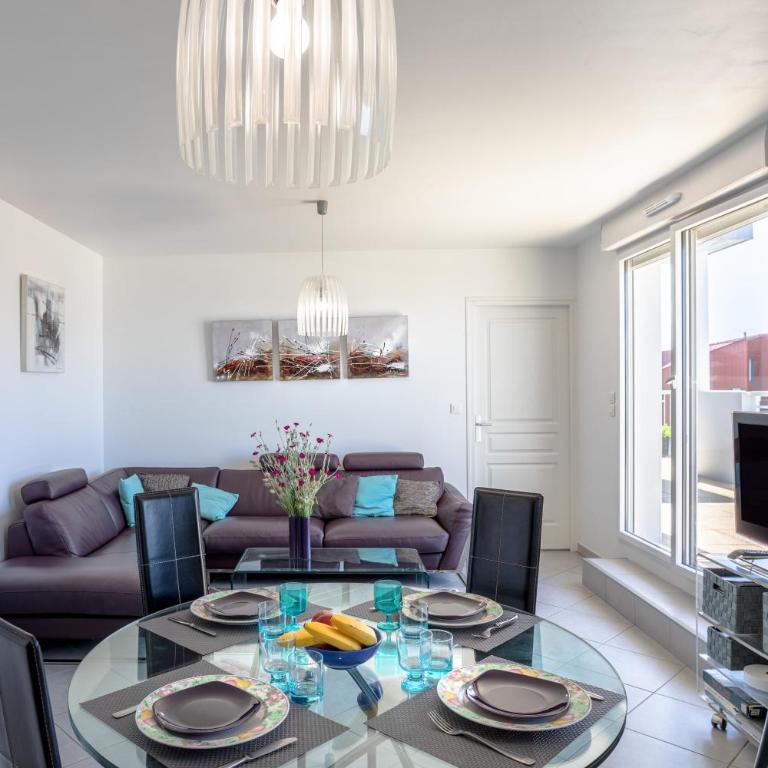 Appart Villa Margaux proche mer - Apartamento Superior con vistas a la ciudad - 10