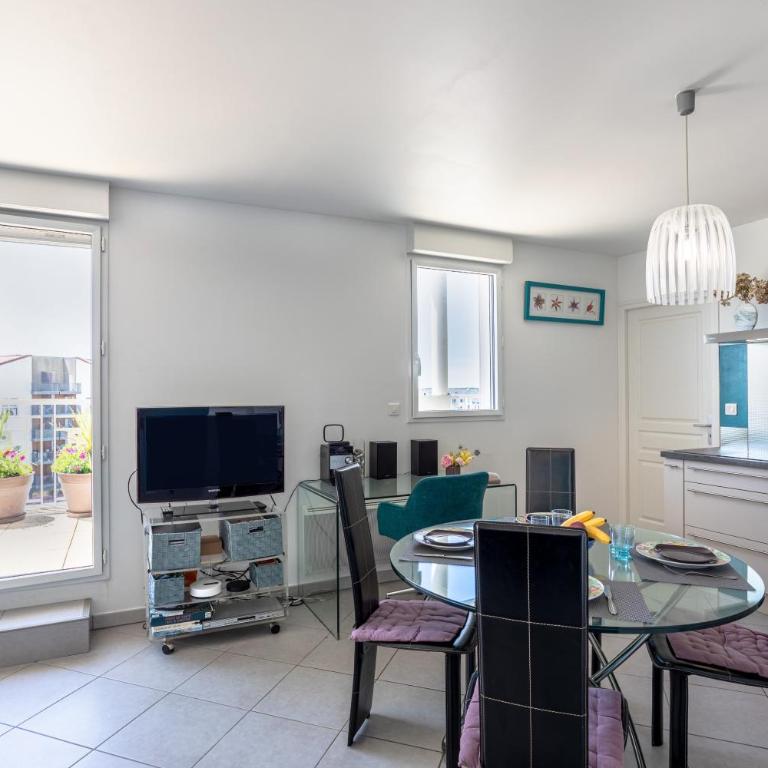 Appart Villa Margaux proche mer - Apartamento Superior con vistas a la ciudad - 20