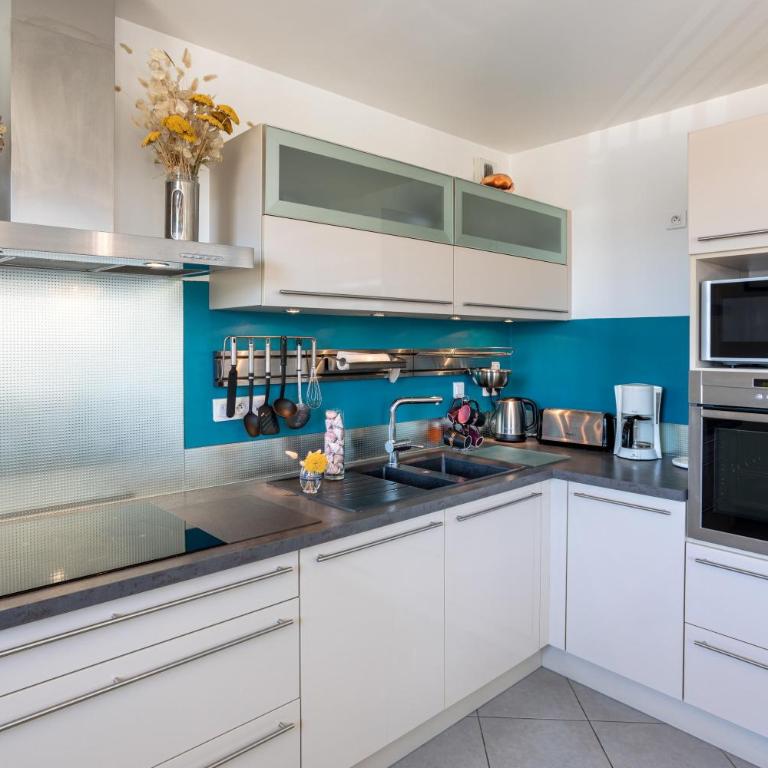 Appart Villa Margaux proche mer - Apartamento Superior con vistas a la ciudad - 13