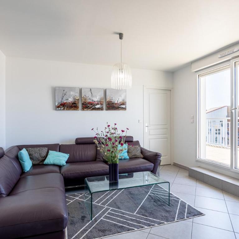Appart Villa Margaux proche mer - Apartamento Superior con vistas a la ciudad - 19