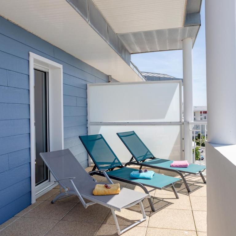 Appart Villa Margaux proche mer - Apartamento Superior con vistas a la ciudad - 6