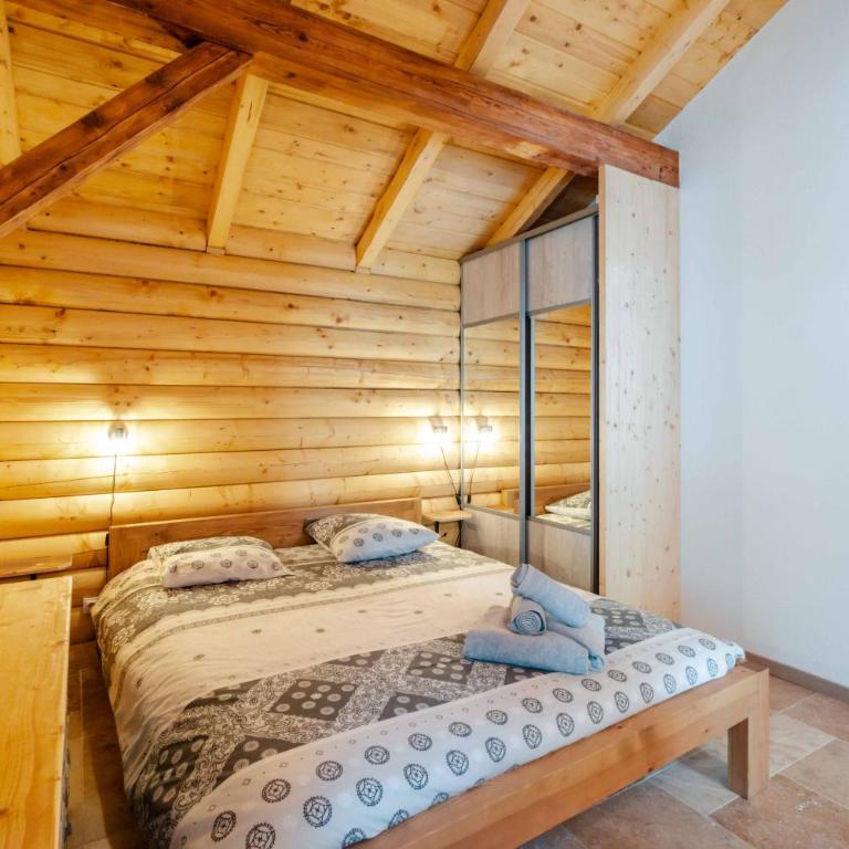 Chalet Agréable 3 étoiles app 4 - Superior Apartment mit Balkon - 11