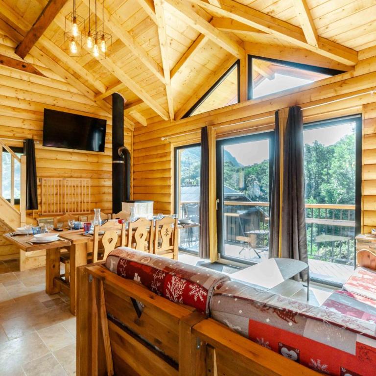 Chalet Agréable 3 étoiles app 4 - Superior Apartment mit Balkon - 5