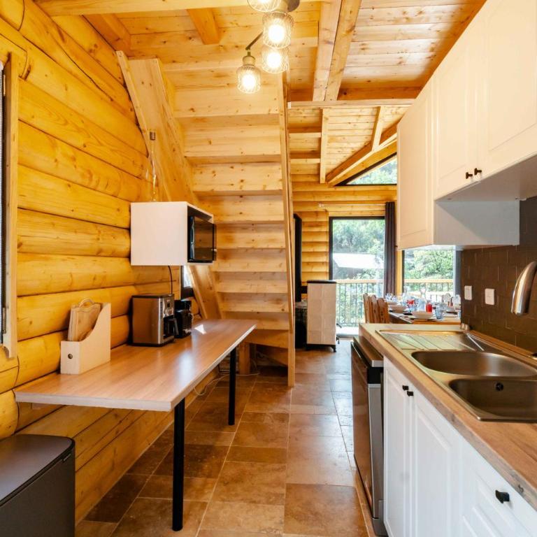 Chalet Agréable 3 étoiles app 4 - Superior Apartment mit Balkon - 7