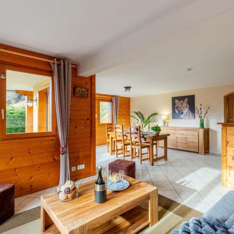 Meublé spacieux - chaîne des Aravis - Appartement 2 Chambres Deluxe avec Balcon - 15