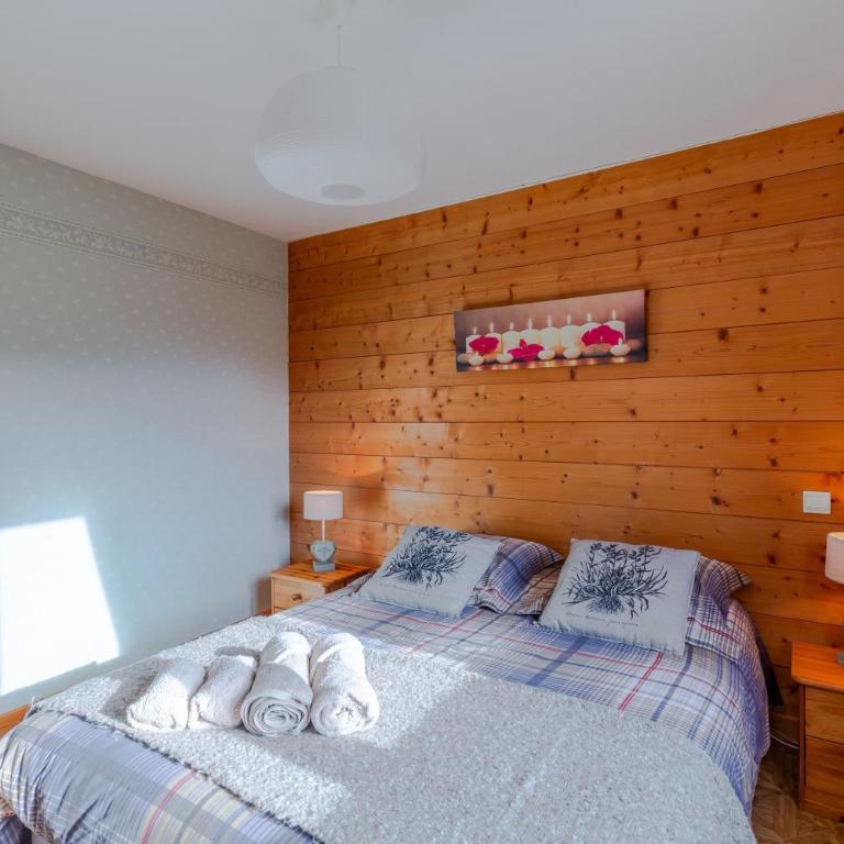 Meublé spacieux - chaîne des Aravis - Appartement 2 Chambres Deluxe avec Balcon - 9