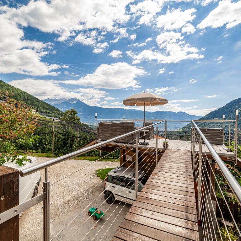 Rasnerhof Ferienwohnung Tschigat - Superior Apartment mit 1 Schlafzimmer und Balkon - 8