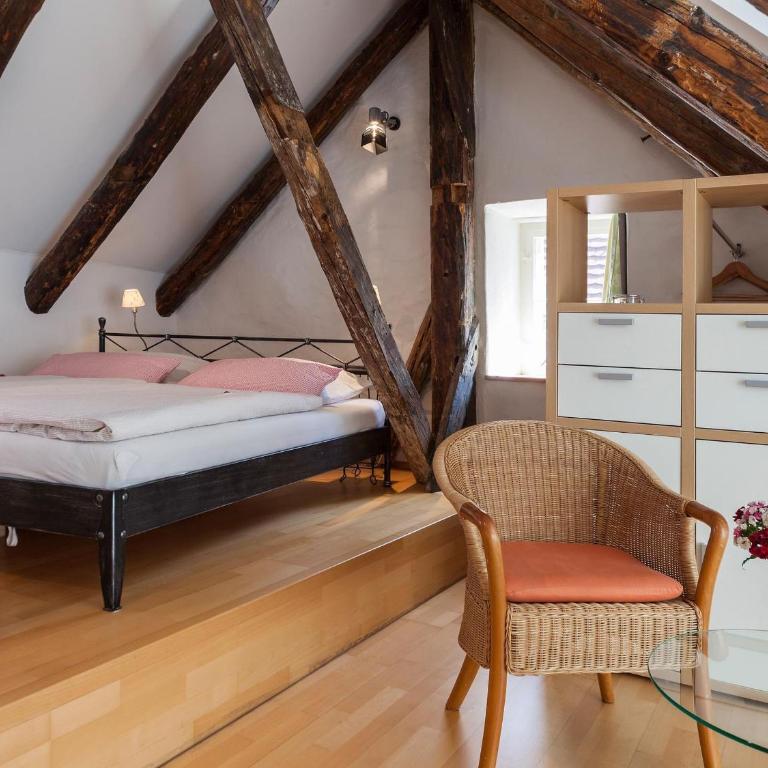 Ferienwohnungen Hensler - Deluxe Apartment mit Balkon und 2 Schlafzimmern - 8