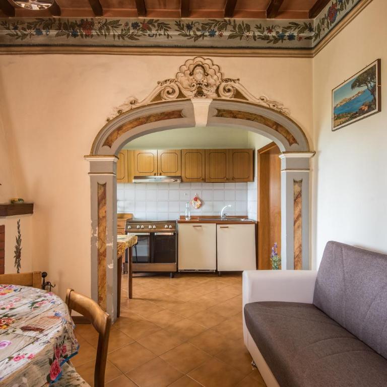Casa Vacanze del Borgo - Deluxe-Apartment mit 2 Schlafzimmern und Gartenblick - 12