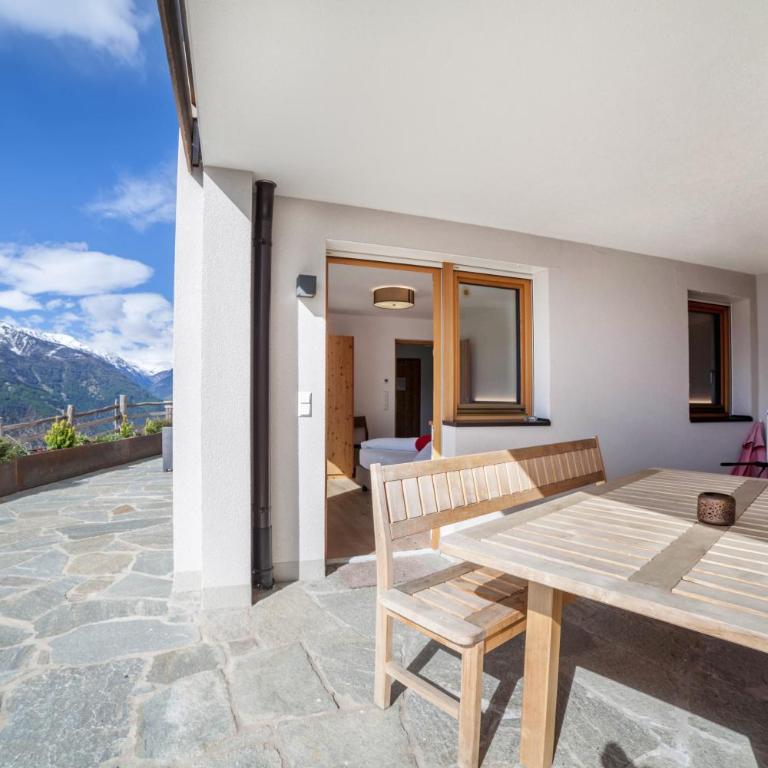 Flatschhof - Apartment Vermoi - Apartment mit 2 Schlafzimmern und Bergblick - 15