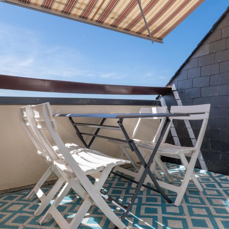 Le Sea Bird parking piscine été - Studio avec Terrasse - 2