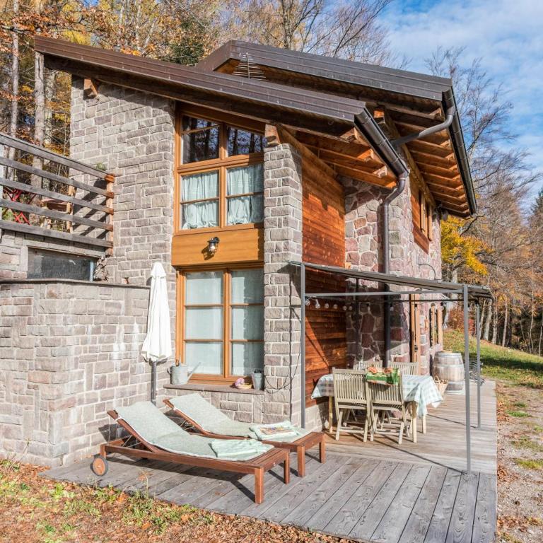Baita Al Rossat - Haus mit 2 Schlafzimmern - 1