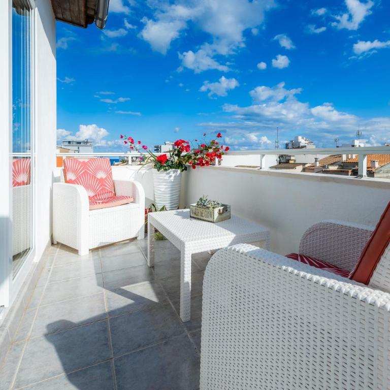 Can Picafort Sea Breeze - Two-Bedroom Deluxe Apartment with Ocean View - 20