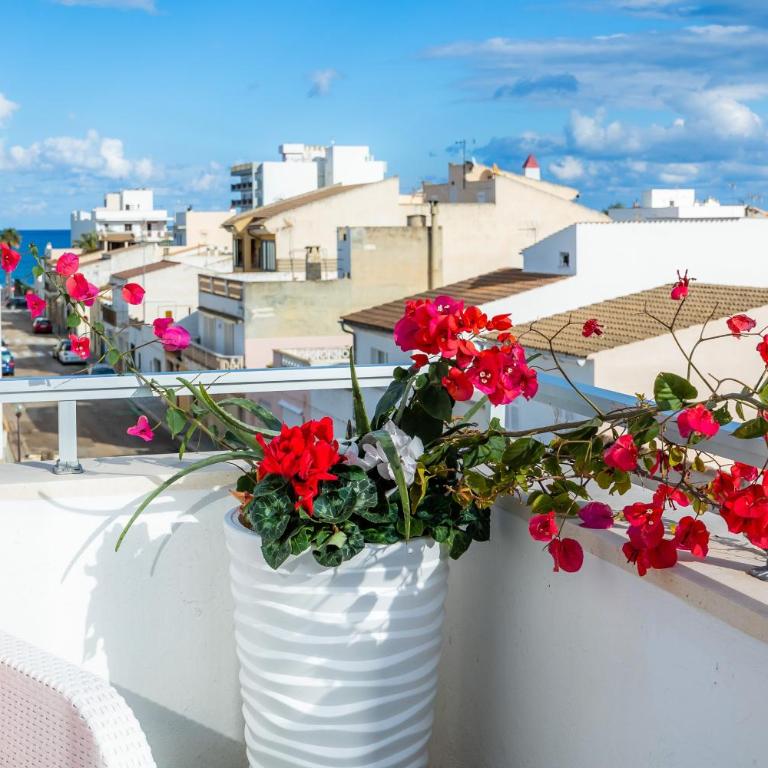 Can Picafort Sea Breeze - Two-Bedroom Deluxe Apartment with Ocean View - 24