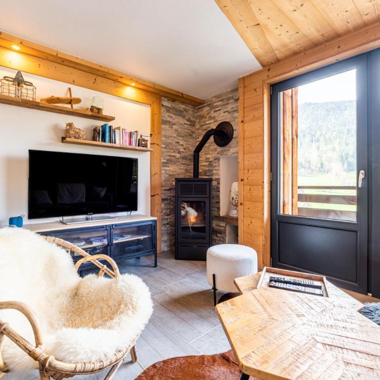 Appartement Les Genevriers - Deluxe Apartment mit Balkon und 2 Schlafzimmern - 10