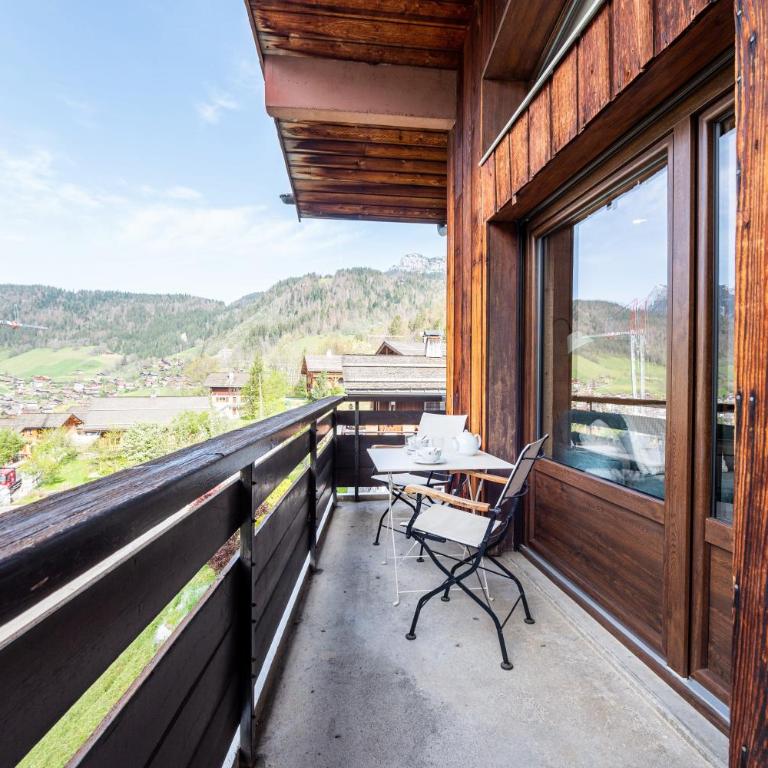 Appartement Les Genevriers - Deluxe Apartment mit Balkon und 2 Schlafzimmern - 3