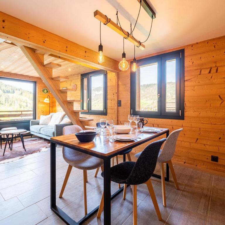 Appartement Les Genevriers - Deluxe Apartment mit Balkon und 2 Schlafzimmern - 11