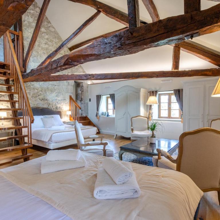 Château De La Rive - Apartment mit 3 Schlafzimmern und Bergblick - 8