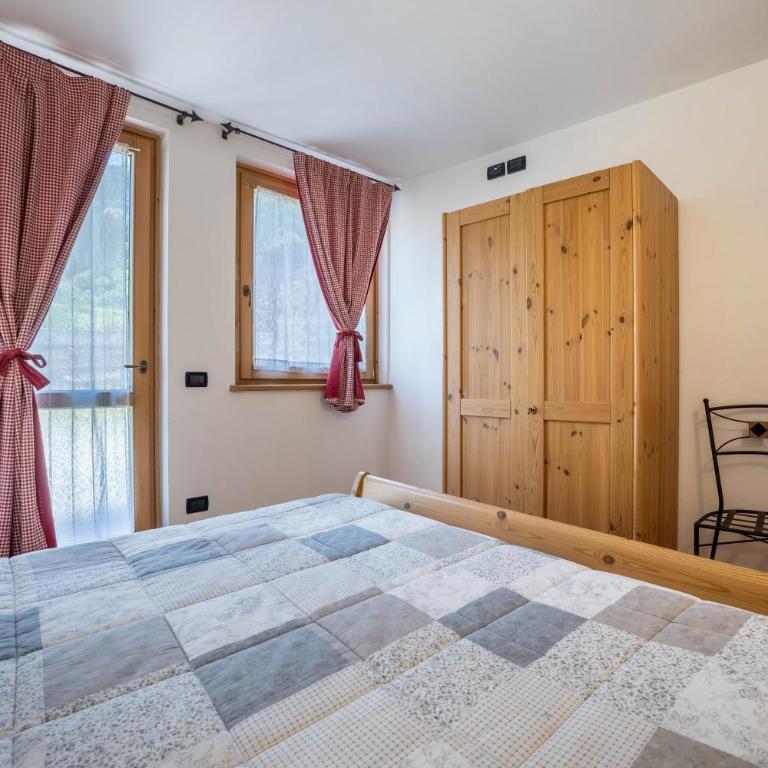 Agritur piazera con terrazzo - Two-Bedroom Apartment with Mountain View - 4