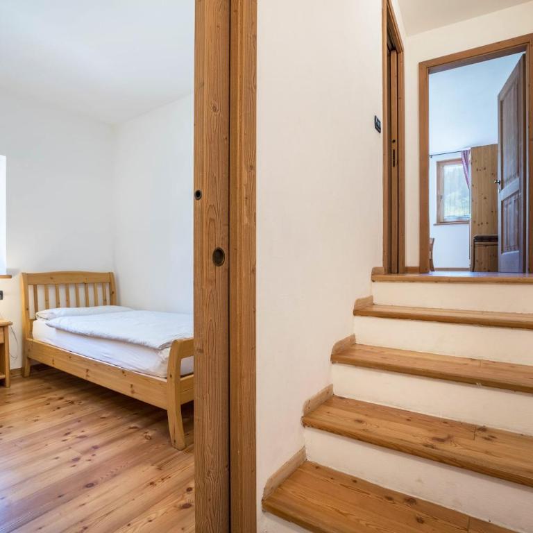 Agritur piazera con terrazzo - Two-Bedroom Apartment with Mountain View - 10