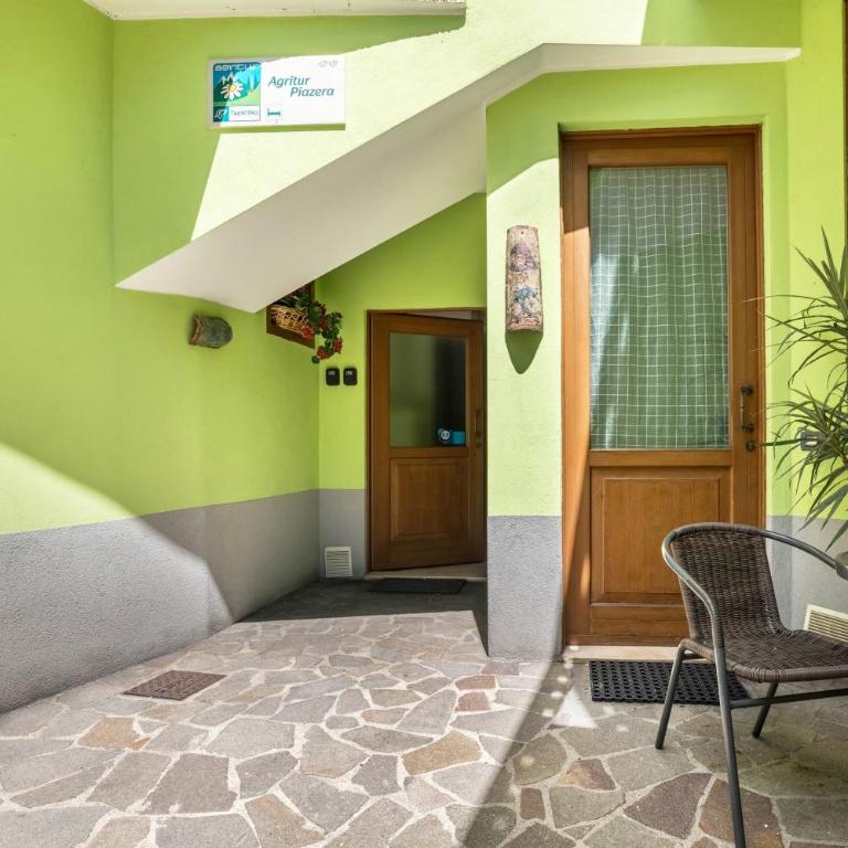 Agritur piazera con terrazzo - Two-Bedroom Apartment with Mountain View - 21