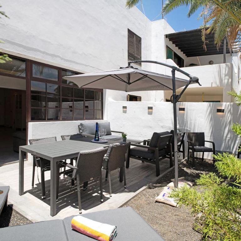 Tranquilidad 300m to beach freewifi - Two-Bedroom Deluxe Apartment with Garden View - 1