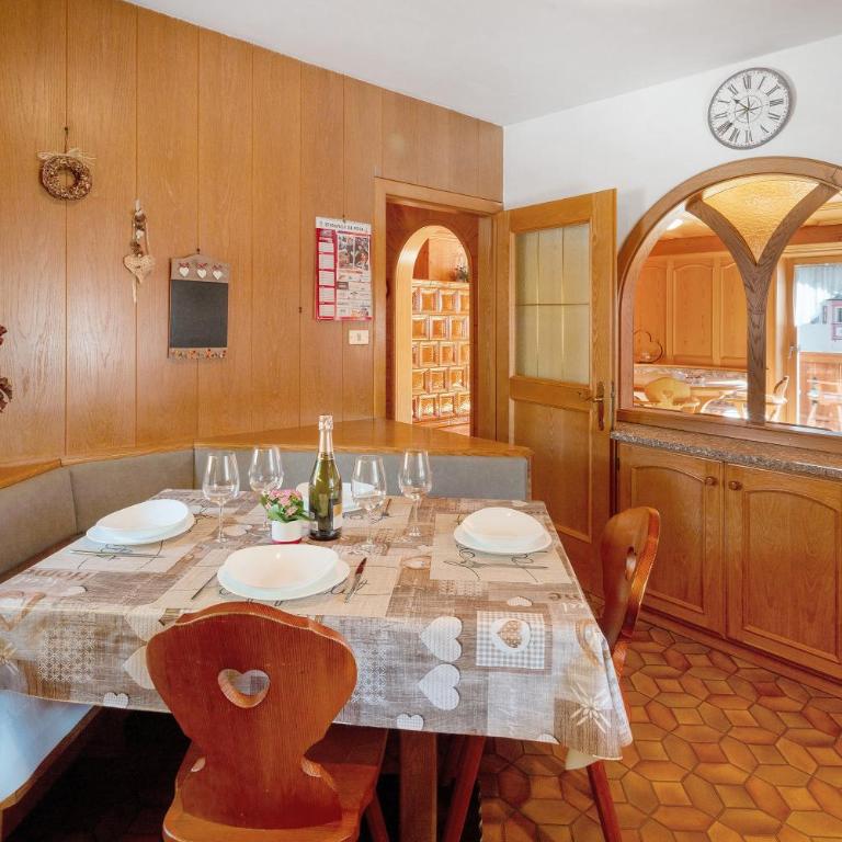 Ciasa Giorgina a Pozza di Fassa - Deluxe-Apartment mit 2 Schlafzimmern und Gartenblick - 11