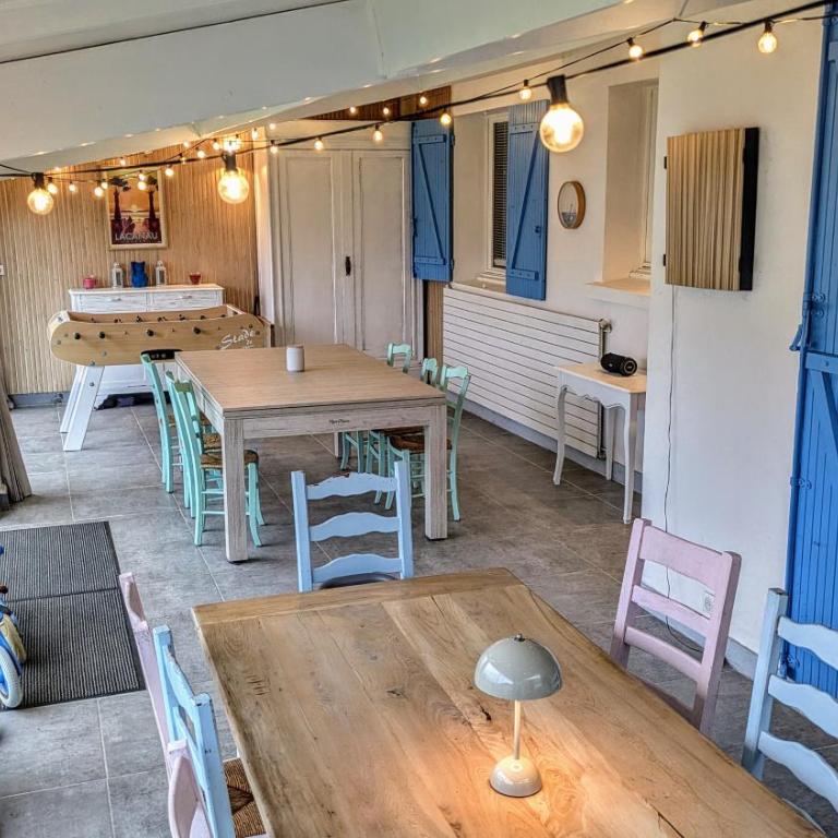 Villa 14 personnes à 50m plage Sud - Hébergement Maison Deluxe 4 Chambres - Côté Océan - 23