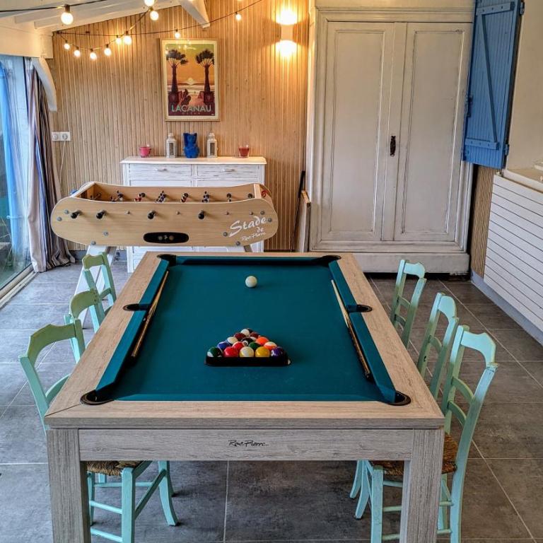 Villa 14 personnes à 50m plage Sud - Hébergement Maison Deluxe 4 Chambres - Côté Océan - 7