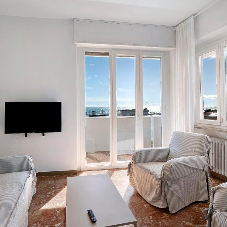 Fronte Mare - Marina di Andora - Appartamento Deluxe con 2 Camere da Letto e Vista Oceano - 12