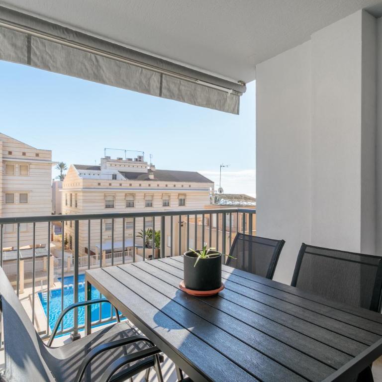 Mar 4 en Santa Pola - Apartamento de 3 dormitorios y vistas al mar - 23