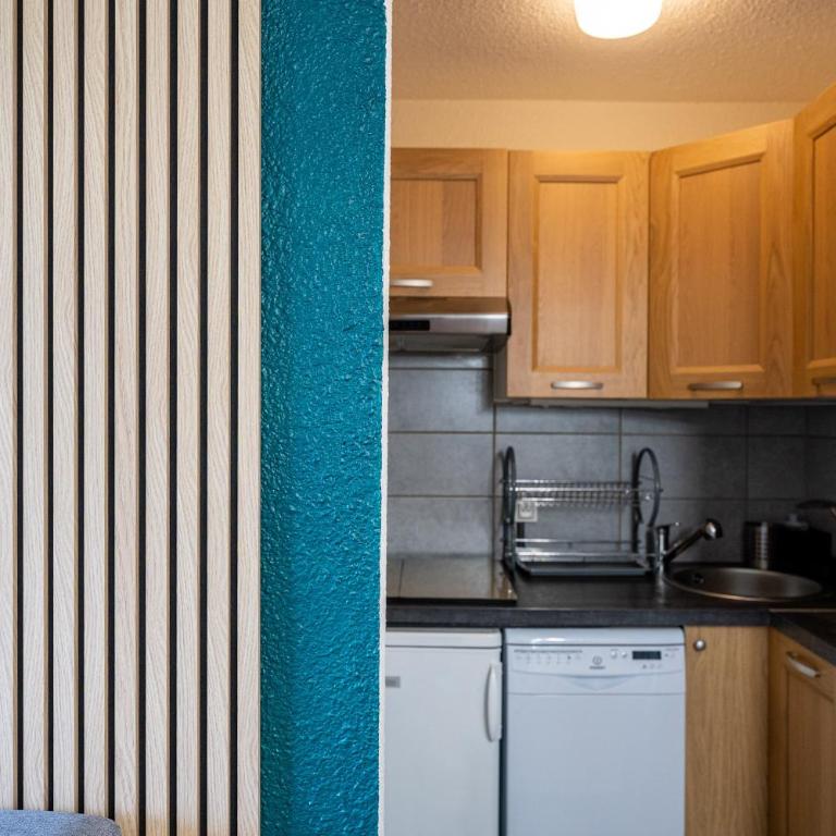 Lunik - Ski pieds, Rando Le Corbier - Appartement 1 Chambre Supérieur avec Balcon - 24