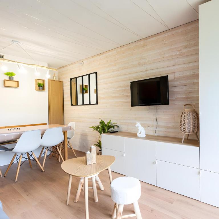 Lunik - Ski pieds, Rando Le Corbier - Appartement 1 Chambre Supérieur avec Balcon - 7