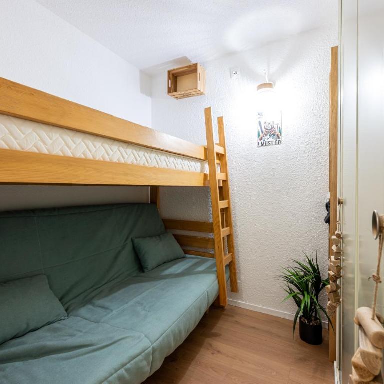 Lunik - Ski pieds, Rando Le Corbier - Appartement 1 Chambre Supérieur avec Balcon - 26