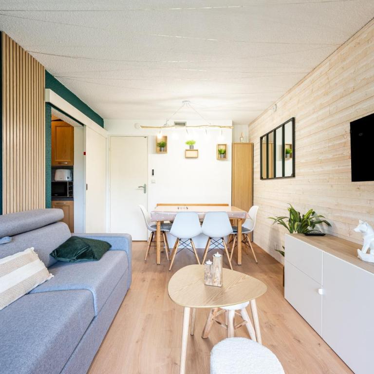Lunik - Ski pieds, Rando Le Corbier - Appartement 1 Chambre Supérieur avec Balcon - 5