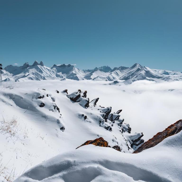 Lunik - Ski pieds, Rando Le Corbier - Appartement 1 Chambre Supérieur avec Balcon - 35