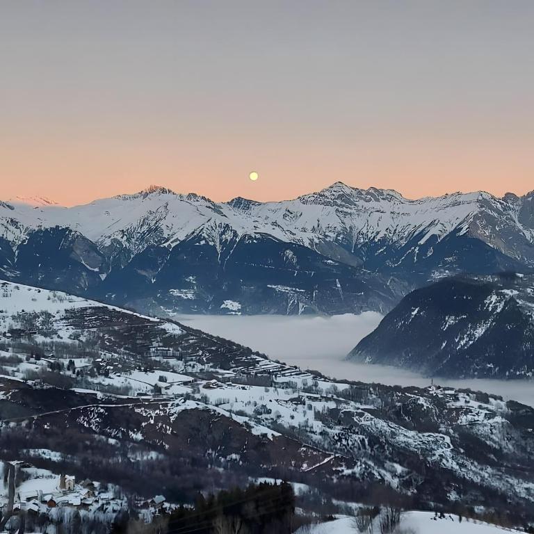 Lunik - Ski pieds, Rando Le Corbier - Appartement 1 Chambre Supérieur avec Balcon - 40