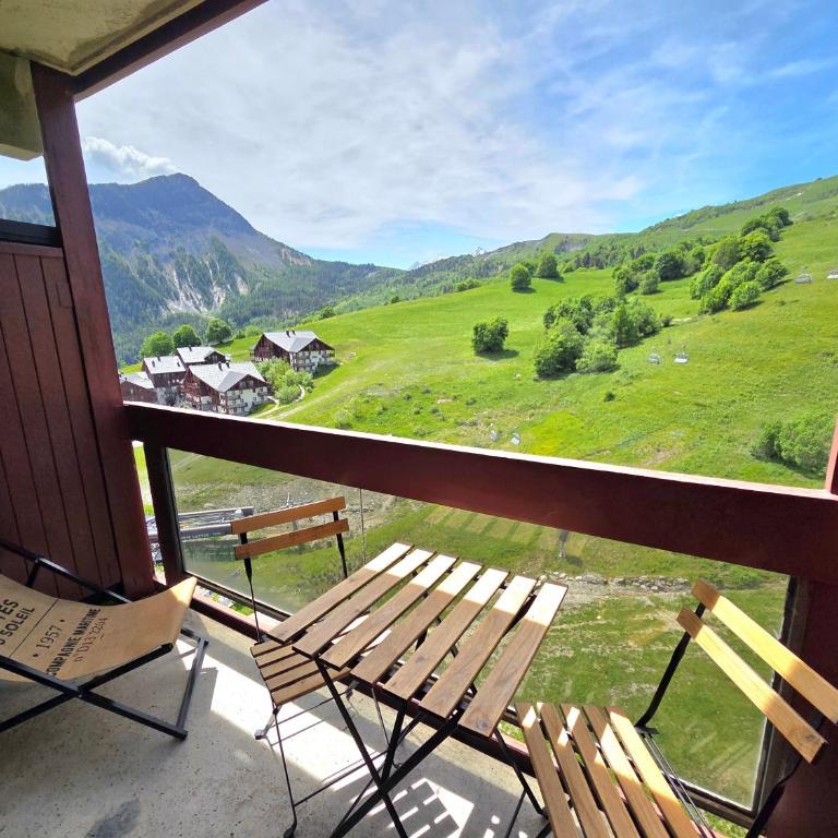 Lunik - Ski pieds, Rando Le Corbier - Appartement 1 Chambre Supérieur avec Balcon - 2