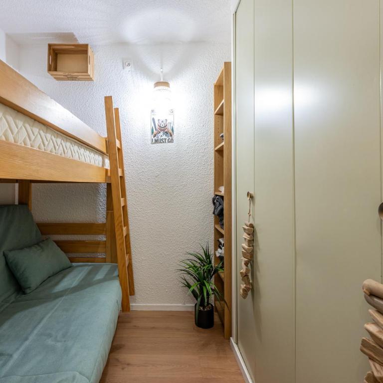Lunik - Ski pieds, Rando Le Corbier - Appartement 1 Chambre Supérieur avec Balcon - 27