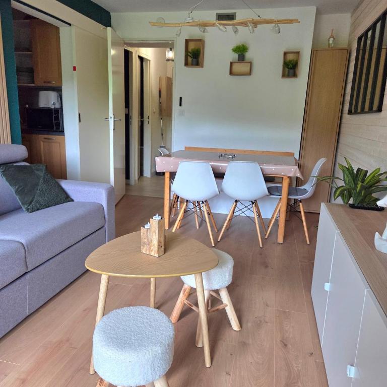 Lunik - Ski pieds, Rando Le Corbier - Appartement 1 Chambre Supérieur avec Balcon - 22