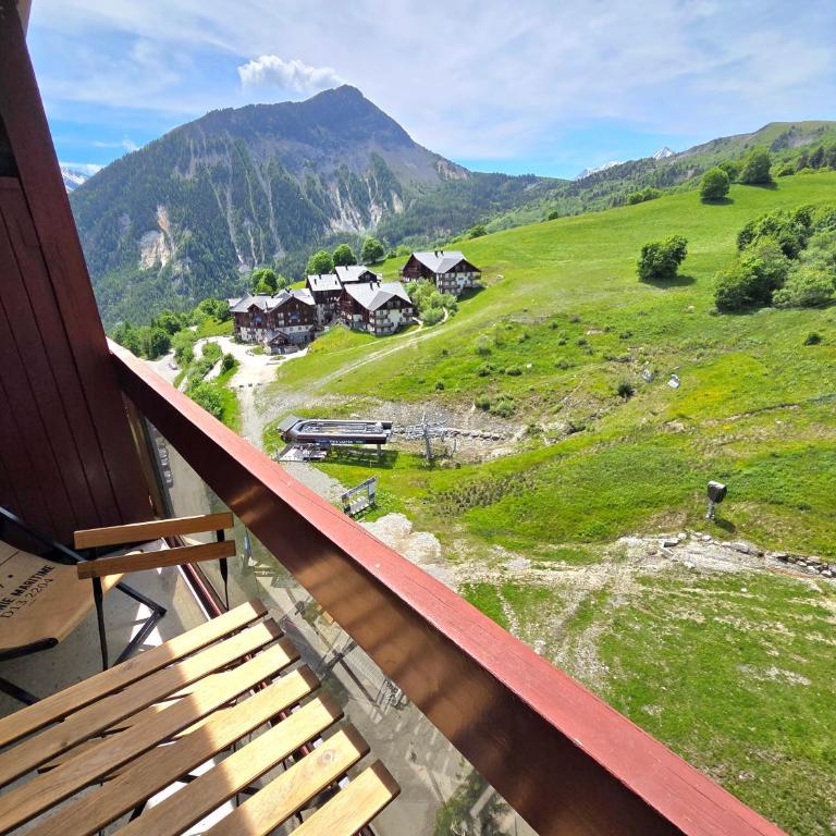 Lunik - Ski pieds, Rando Le Corbier - Appartement 1 Chambre Supérieur avec Balcon - 32