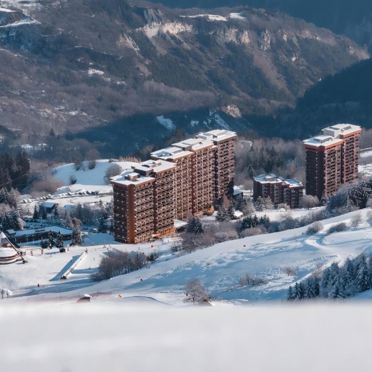 Lunik - Ski pieds, Rando Le Corbier - Appartement 1 Chambre Supérieur avec Balcon - 39