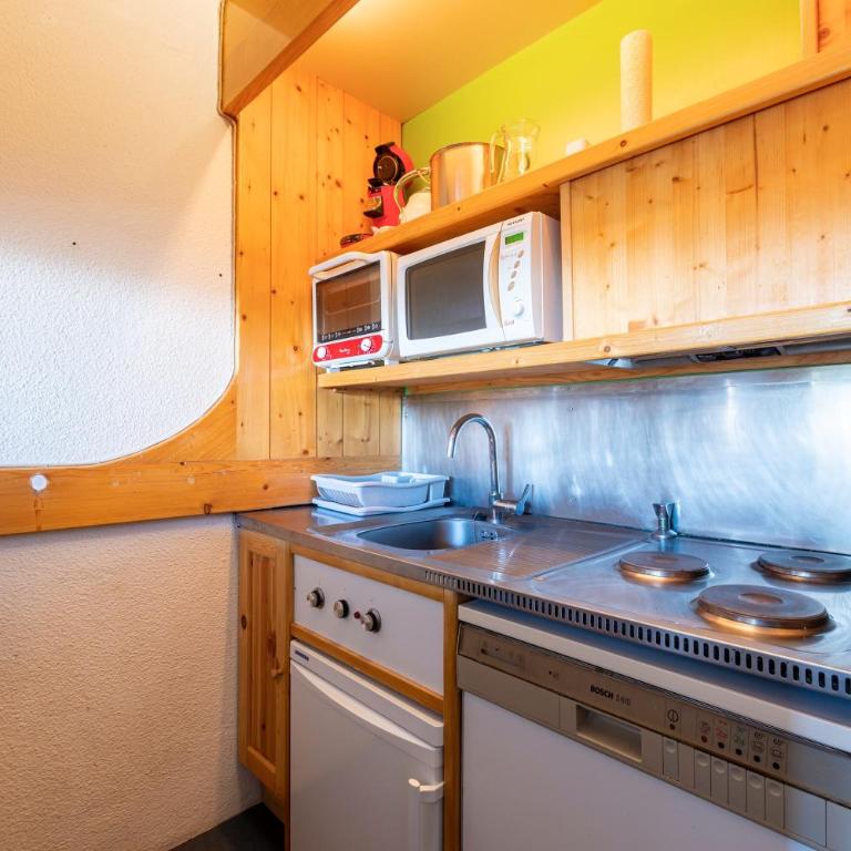 Beau Studio Lauzieres 11 Arc - Studio mit Bergblick - 10