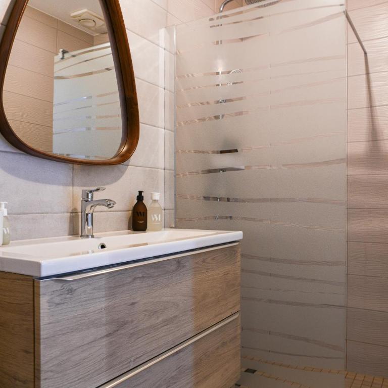 Chez Flo - clim parking - clg - Appartement avec Douche - 13