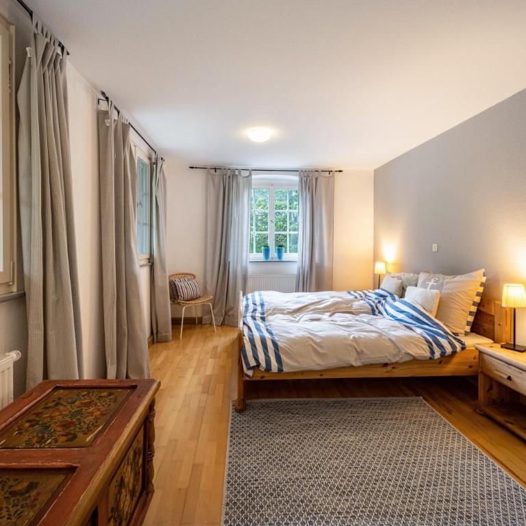 Klosterhof Eggenreute - Deluxe-Apartment mit 2 Schlafzimmern und Gartenblick - 23
