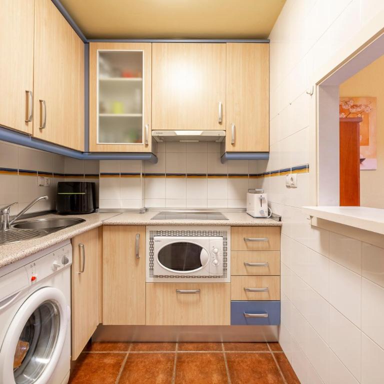 Apto en urb nudista Fkk-Naturist - Apartamento de 1 dormitorio con vistas al jardín - 8