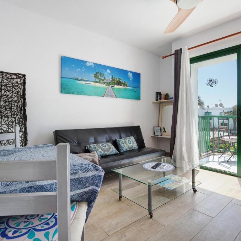 Dunes resort to relax Wifi - Apartamento de 1 dormitorio con vistas al jardín - 4