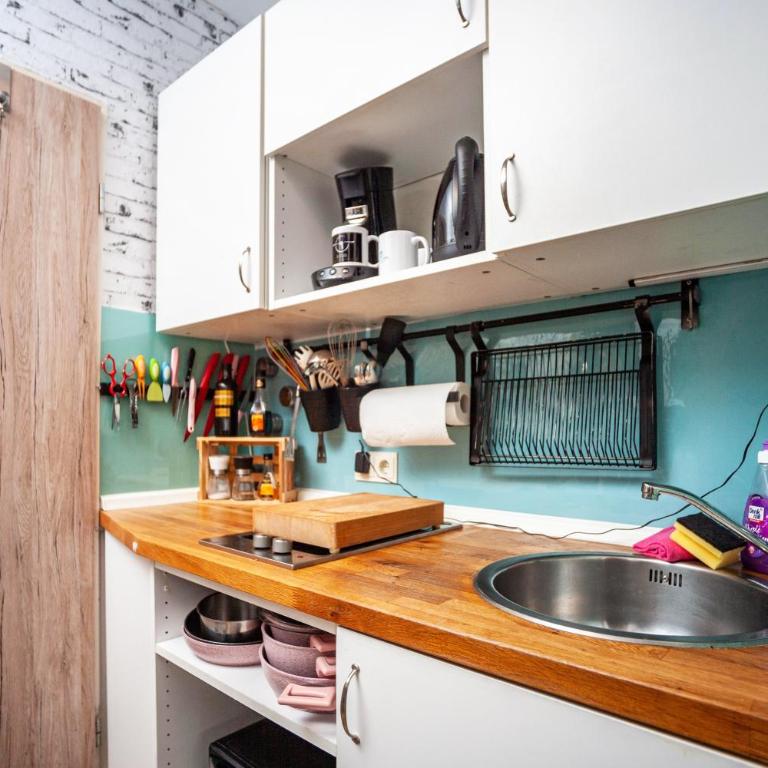Q-stadl - Apartment mit 1 Schlafzimmer und Gartenblick - 13