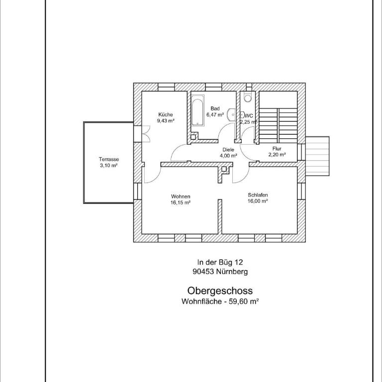 Typisch bayrisch Wohnen In Nürnberg - Superior One-Bedroom Apartment with Balcony - 26