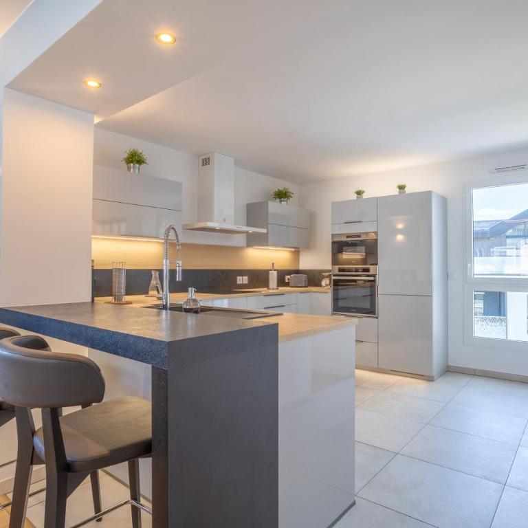 L'instant suspendu -2 terrasses - Apartment mit 2 Schlafzimmern - am Meer - 6